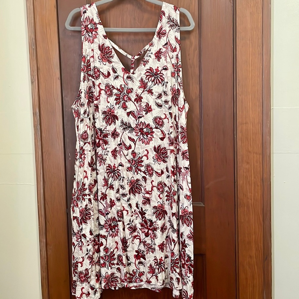 Maurices 24/7 Cross Back Swing Dress